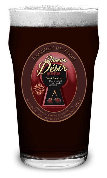Obscur Désir barrel aged with Morello cherries